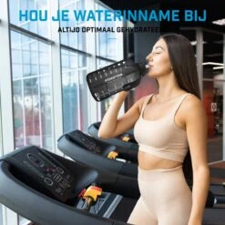 Fitcrafters Waterfles Met Tijdmarkeringen - Motiverende Drinkfles - 2L - BPA Vrij - Zwart -Waterfles Voor Buiten 1200x1200 187