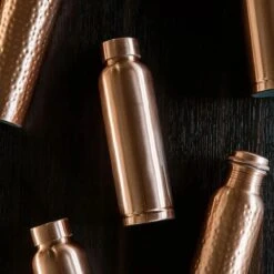 Puur Koperen Waterfles Glad - 1 Liter -Waterfles Voor Buiten 1200x1200 255