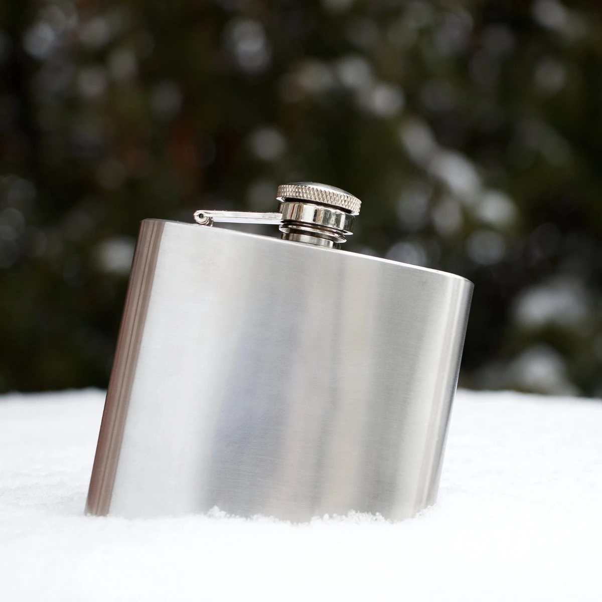 Merkloos Premium RVS Heupfles Met Schroefdop - 200 Ml - 12x9cm 8 Merkloos Premium RVS Heupfles Met Schroefdop - 200 Ml - 12x9cm - Afbeelding 6