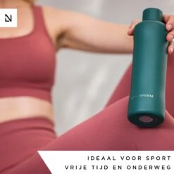 LARS NYSØM Roestvrijstalen Drinkfles 'Bølge' 750ml Sage -Waterfles Voor Buiten 1200x1200 27