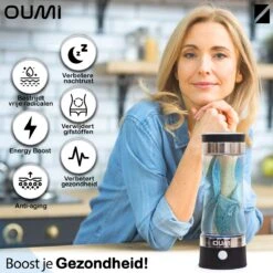 OUMI® Waterstof Generator Drinkfles - Waterfilter - Waterfles - Zuiver En Schoon Drinkwater - Verminderd Vrije Radicalen - Zwart 12 OUMI® Waterstof Generator Drinkfles - Waterfilter - Waterfles - Zuiver En Schoon Drinkwater - Verminderd Vrije Radicalen - Zwart -Waterfles Voor Buiten 1200x1200 299
