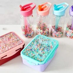 Drinkfles Macaron Popsicles Peony Pink - Petit Monkey -Waterfles Voor Buiten 1200x1200 376