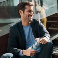 Mepal – Waterfles Ellipse – 500 Ml – Wit – Drinkfles Volwassenen – Geschikt Voor Koolzuurhoudende Dranken – Lekvrij -Waterfles Voor Buiten 1200x1200 430