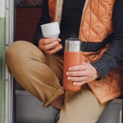 Dopper Insulated Drinkfles - Terracotta Tide - 580 Ml -Waterfles Voor Buiten 1200x1200 446