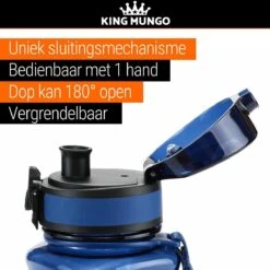 Drinkfles Herbruikbare Waterfles | 500 Ml Donker Blauw | Vaatwasserbestendig Drinkbus Bidon | King Mungo KMDF004 20 Drinkfles Herbruikbare Waterfles | 500 Ml Donker Blauw | Vaatwasserbestendig Drinkbus Bidon | King Mungo KMDF004 -Waterfles Voor Buiten 1200x1200 519