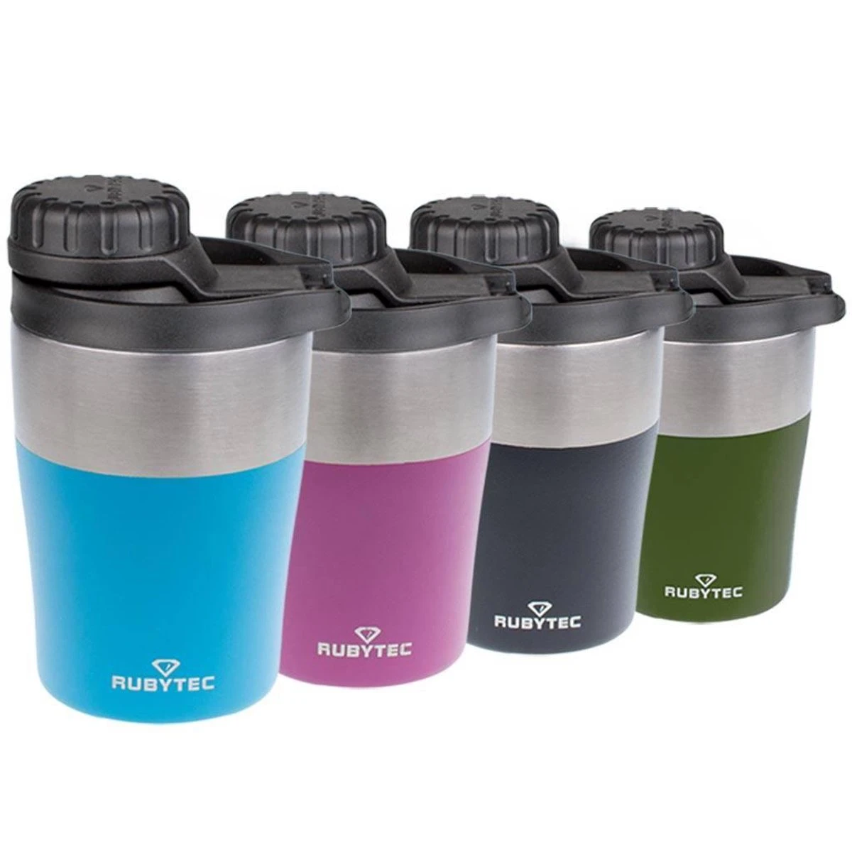 RUBYTEC Shira Hotshot - Iso Koffiebeker / Theebeker - 200 Ml - Zwart (Black) 11 RUBYTEC Shira Hotshot - Iso Koffiebeker / Theebeker - 200 Ml - Zwart (Black) - Afbeelding 9