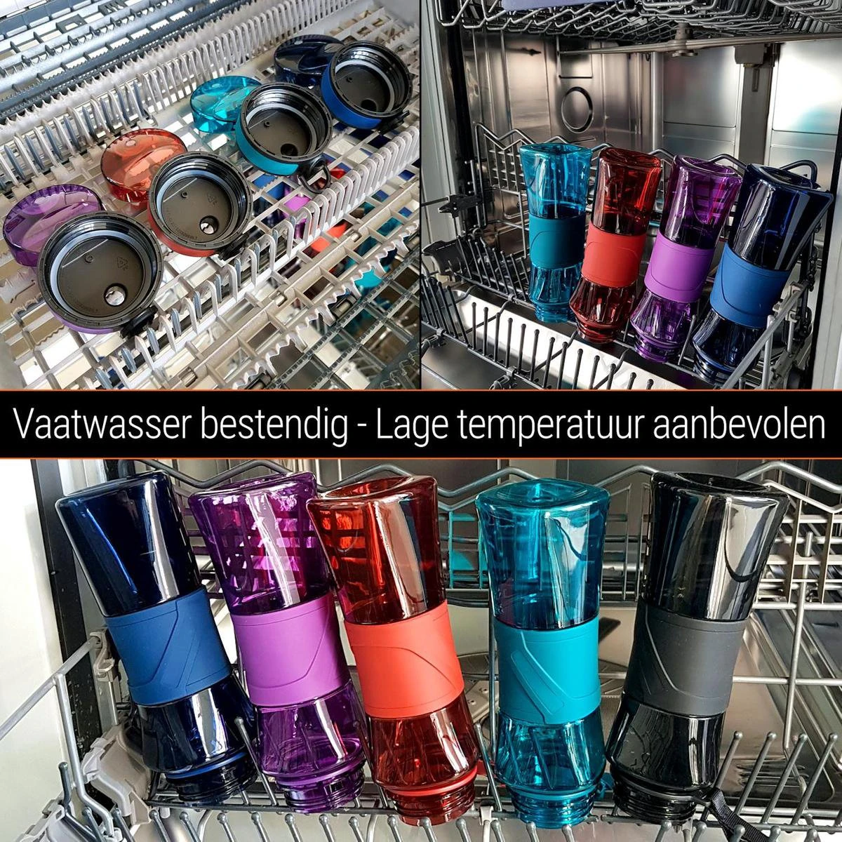 Drinkfles Herbruikbare Waterfles | 500 Ml Donker Blauw | Vaatwasserbestendig Drinkbus Bidon | King Mungo KMDF004 12 Drinkfles Herbruikbare Waterfles | 500 Ml Donker Blauw | Vaatwasserbestendig Drinkbus Bidon | King Mungo KMDF004 - Afbeelding 10