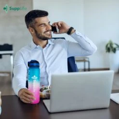 Supplife Motivatie Waterfles - 1 Liter Drinkfles - Waterfles Met Tijdmarkering - Met Rietje - Volwassenen - Kinderen - Blauw Roze - Inclusief Schoonmaakborstel 20 Supplife Motivatie Waterfles - 1 Liter Drinkfles - Waterfles Met Tijdmarkering - Met Rietje - Volwassenen - Kinderen - Blauw Roze - Inclusief Schoonmaakborstel -Waterfles Voor Buiten 1200x1200 648