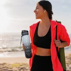 Nimma® Motivatie Waterfles - 1 Liter Drinkfles - Met Tijdmarkeringen En Fruitfilter - Zwart Wit 15 Nimma® Motivatie Waterfles - 1 Liter Drinkfles - Met Tijdmarkeringen En Fruitfilter - Zwart Wit -Waterfles Voor Buiten 1200x1200 659