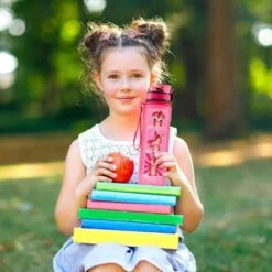 Flyweight Lyseren Drinkfles Voor Kinderen - Waterfles 600 Ml - Zonder BPA - Onbreekbaar - Fruitfilter - Afwasmachinebestendig -Waterfles Voor Buiten 1200x1200 715