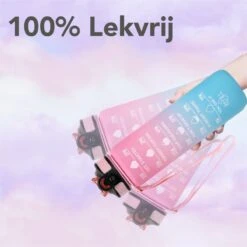 Seniq Motivatie Waterfles - 1 Liter - Drinkfles Met Tijdmarkering - Rietje - Roze Lichtblauw 17 Seniq Motivatie Waterfles - 1 Liter - Drinkfles Met Tijdmarkering - Rietje - Roze Lichtblauw -Waterfles Voor Buiten 1200x1200 741
