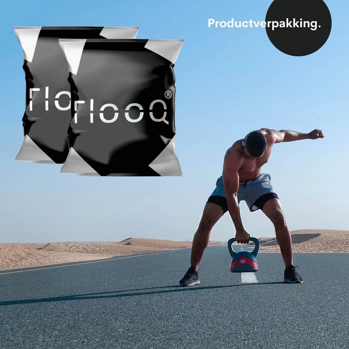 FLOOQ Motivatie Waterfles Zwart - 2 Liter Drinkfles - BPA Vrij - Waterfles Met Tijdsmarkering 7 FLOOQ Motivatie Waterfles Zwart - 2 Liter Drinkfles - BPA Vrij - Waterfles Met Tijdsmarkering - Afbeelding 5