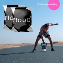 FLOOQ - Waterfles - Motivatie Waterfles - Drinkfles Met Tijdsmarketing - Bidon - Sportdrankfles - Grote Waterfles - Met Rietje - 2 Liter - Goud/Roze -Waterfles Voor Buiten 1200x1200 778