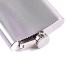 LOUZIR Premium RVS Heupfles Met Schroefdop - 200 Ml - 12x9cm -Waterfles Voor Buiten 1200x1200 797