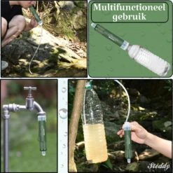 Waterfilter Survival Steddy Pro - Zuiver Gratis Drinkwater - Waterfles Waterzuivering - Waterfilter Kraan - Outdoor - FILTER 4000 LITER! -Waterfles Voor Buiten 1200x1200 904