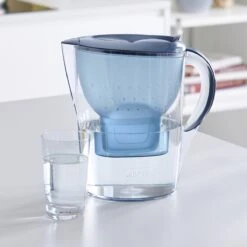 BRITA - Waterfilterkan Marella Cool - Blauw - 2,4L + 3 MAXTRA+ Waterfilterpatronen -Waterfles Voor Buiten 1200x1200 917