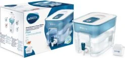 BRITA - Waterfilterkan Flow Cool - Blauw - 8,2L -Waterfles Voor Buiten 1200x560