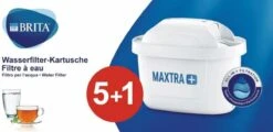 BRITA Maxtra Filterpatronen - 5+1-Pack -Waterfles Voor Buiten 1200x584
