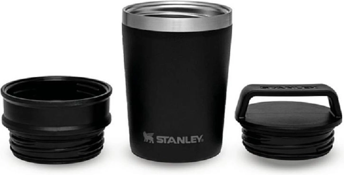Stanley The Shortstack Travel Thermosbeker - 230 Ml - RVS/Mat Zwart 17 Stanley The Shortstack Travel Thermosbeker - 230 Ml - RVS/Mat Zwart - Afbeelding 15