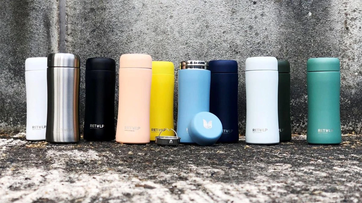 Retulp - Tumbler Thermosbeker - Teal Green - 300 Ml - Thermosfles - Groen 8 Retulp - Tumbler Thermosbeker - Teal Green - 300 Ml - Thermosfles - Groen - Afbeelding 6