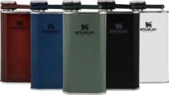 Stanley The Easy Fill Wide Mouth Flask 0,23L - Flacon - Hammertone Green -Waterfles Voor Buiten 1200x675 1