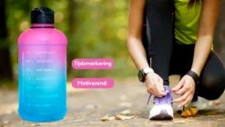 Quality Needz - Waterfles - Drinkfles Met Rietje - Stevig Handvat - 2 Liter - Sportfles - Waterfles Met Tijdmarkeringen - Water Bottle - Waterfles Met Rietje -Waterfles Voor Buiten 1200x678