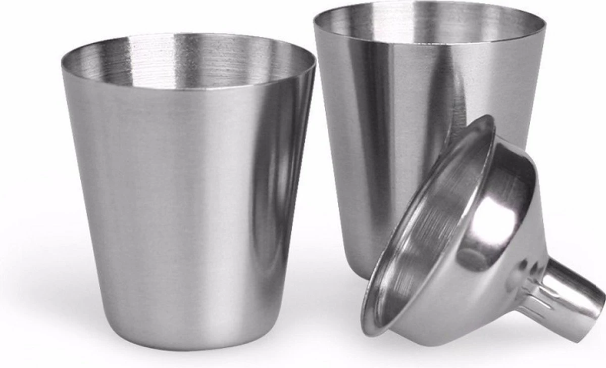 Merkloos Maxium Jack Daniels Heupfles - Zilver - RVS - Drankfles - Flacon - Zakfles - Zakflacon - Drankflacon - Heupfles - Veldfles - Incl. Trechter En Bekertjes 17 Merkloos Maxium Jack Daniels Heupfles - Zilver - RVS - Drankfles - Flacon - Zakfles - Zakflacon - Drankflacon - Heupfles - Veldfles - Incl. Trechter En Bekertjes - Afbeelding 15