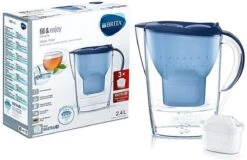 BRITA - Waterfilterkan Marella Cool - Blauw - 2,4L + 3 MAXTRA+ Waterfilterpatronen -Waterfles Voor Buiten 1200x779