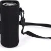 Le Cose LiteGrip - Lichtgewicht Flessenhouder Met Verstelbare Schouderriem - Tot 1 Liter - Zwart - Flessentas - Drinkfles Houder -Waterfles Voor Buiten 1200x784