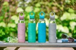 Libbey Waterfles - Glazen Drinkfles - 550 Ml - French Rose -Waterfles Voor Buiten 1200x791