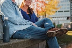 Juicy Blossom Drinkfles - 500ml - Stainless Steel Bottle - Roestvrij Staal - Waterfles - Drinkbus - Thermosfles (Nachtblauw) -Waterfles Voor Buiten 1200x800 135