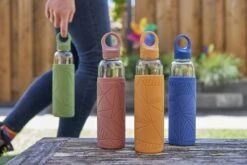 Libbey Waterfles - Glazen Drinkfles - 550 Ml / 55 Cl - Geel - Trendy - Duurzaam - Schokbestendig -Waterfles Voor Buiten 1200x800 22