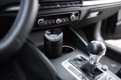 BanGosa® Koffiebeker To Go - Thermosbeker - Reisbeker - Travel Mug - RVS 400ml - Mat Zwart -Waterfles Voor Buiten 1200x800 232