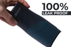 BanGosa® Koffiebeker To Go - Thermosbeker - Reisbeker - Travel Mug - RVS 400ml - Mat Zwart -Waterfles Voor Buiten 1200x800 233