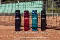 Waterfles 1 Liter Vaatwasserbestendig - Lekvrije 1L Drinkfles - Volwassenen & Kinderen - Sport Bidon Drinkbus - Blauw - King Mungo -Waterfles Voor Buiten 1200x800 32