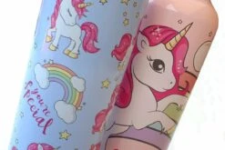 Drinkfles 2 Stuks Unicorn | Drinkflessen Eenhoorn Aluminium Kinderen | 500ml DB02 -Waterfles Voor Buiten 1200x800 53