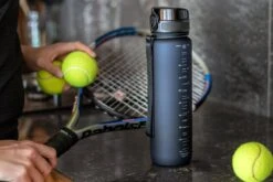 1 Liter Drinkfles - Waterfles Sport Bidon Drinkbus - 1L - Paars/Rood - King Mungo -Waterfles Voor Buiten 1200x800 96