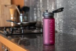 1 Liter Drinkfles - Waterfles Sport Bidon Drinkbus - 1L - Paars/Rood - King Mungo -Waterfles Voor Buiten 1200x800 98