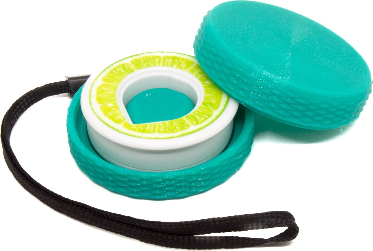 Opbergdoosje Geschikt Voor Air Up Pods - Turquoise - Case Geschikt Voor Air Up Drinkfles Starterskit - Geschikt Voor Alle Air Up Smaken 3 Opbergdoosje Geschikt Voor Air Up Pods - Turquoise - Case Geschikt Voor Air Up Drinkfles Starterskit - Geschikt Voor Alle Air Up Smaken