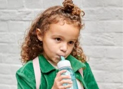 Mepal – Waterfles Flip-up Campus – 500 Ml – Roze – Drinkfles Met Een Rietje – Geschikt Voor Koolzuurhoudende Dranken -Waterfles Voor Buiten 1200x870