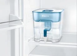 BRITA - Waterfilterkan Flow Cool - Blauw - 8,2L -Waterfles Voor Buiten 1200x877