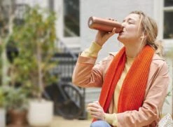 Mepal – Isoleerfles Ellipse 500 Ml – Houdt Je Drankje 12 Uur Warm En 24 Uur Koud – Rose Gold – Geschikt Voor Bruiswater – Thermosfles – Lekdicht -Waterfles Voor Buiten 1200x881 3