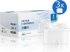 Aigostar Waterfilterpatronen Pure - 3 Stuks - Waterfilter - Filterpatronen - Brita Maxtra+ Compatible 21 Aigostar Waterfilterpatronen Pure - 3 Stuks - Waterfilter - Filterpatronen - Brita Maxtra+ Compatible -Waterfles Voor Buiten 1200x898