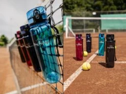 Waterfles 1 Liter Vaatwasserbestendig - Lekvrije 1L Drinkfles - Volwassenen & Kinderen - Sport Bidon Drinkbus - Donkerblauw - King Mungo -Waterfles Voor Buiten 1200x900 9