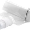 Witte Waterfles / Waterzak - Opvouwbaar - Met Haakje - Karabijnhaak Sleutelhanger - 450ml