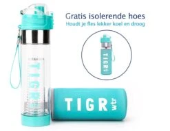 TIGR The Infuser - Drinkfles Met Fruitfilter - 100% BPA Vrij - 700ML – Blauw -Waterfles Voor Buiten 1200x928 2