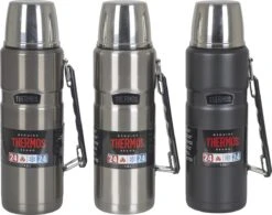 Thermos - Isoleerfles - King - Thermax - Grijs -Waterfles Voor Buiten 1200x945