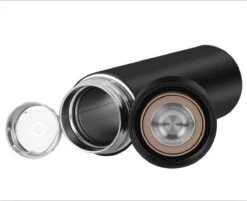 YUNICS® Thermoskan - Met Smart Temperatuur Display - Thermos - Thermosfles - Thermosbeker - Thermofles - Isoleerfles - Travel Mug - RVS - Zwart -Waterfles Voor Buiten 1200x977 4