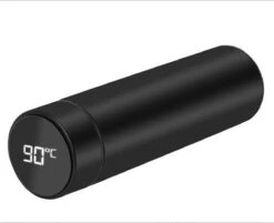 YUNICS® Thermoskan - Met Smart Temperatuur Display - Thermos - Thermosfles - Thermosbeker - Thermofles - Isoleerfles - Travel Mug - RVS - Zwart -Waterfles Voor Buiten 1200x977 5