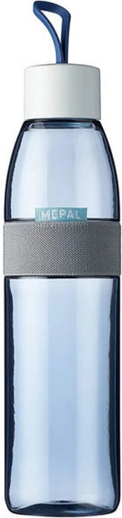 Mepal – Waterfles Ellipse – 700 Ml – Nordic Denim – Drinkfles Volwassenen – Geschikt Voor Koolzuurhoudende Dranken – Lekvrij -Waterfles Voor Buiten 283x1200